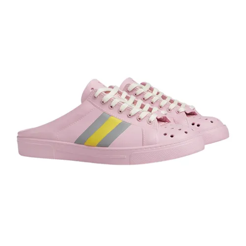 Giày Hở Gót Nữ Gucci Ace Mule 780312J87005828 Màu Hồng Size 37
