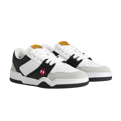 Giày Nam - Giày Sneaker Nam Dsquared2 x Pac Man In White SNW0328 01501276 M1365 Màu Đen Trắng Size 39 - Vua Hàng Hiệu