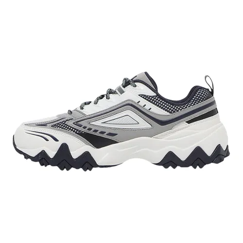 Giày Sneaker Unisex Fila Oakmont Tr V3 Gray 1RM02706F-147 Màu Xám Trắng Size 11 US