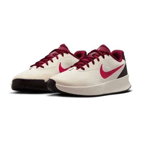 Giày - Giày Tennis/ Pickleball Nữ Nike Court Vapor Lite 3 HC Pale Ivory Sail Team Red Rush Pink FZ2156-104 Màu Trắng Đỏ Size 39 - Vua Hàng Hiệu