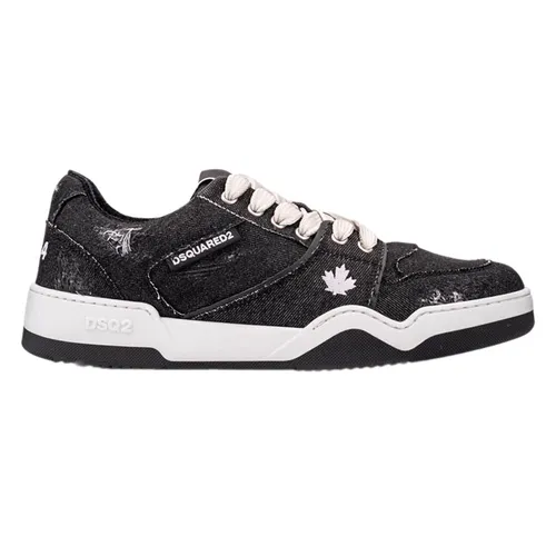 Giày Thể Thao Dsquared2 Men's Spiker Sneakers SNM0405 10108191 2124 Màu Đen Size 42