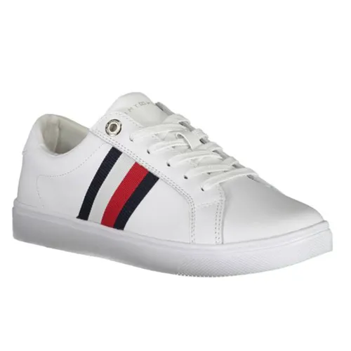 Giày Thể Thao Nam Tommy Hilfiger FW0FW06721F_BIANCO_YBR Màu Trắng Size 41 - Giày - Vua Hàng Hiệu