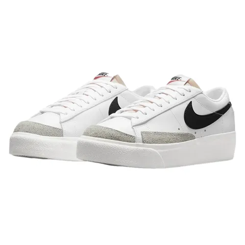 Giày Nike - Giày Thể Thao Nike Blazer Low Platform White Black DJ0292-101 Màu Đen - Trắng Size 38 - Vua Hàng Hiệu