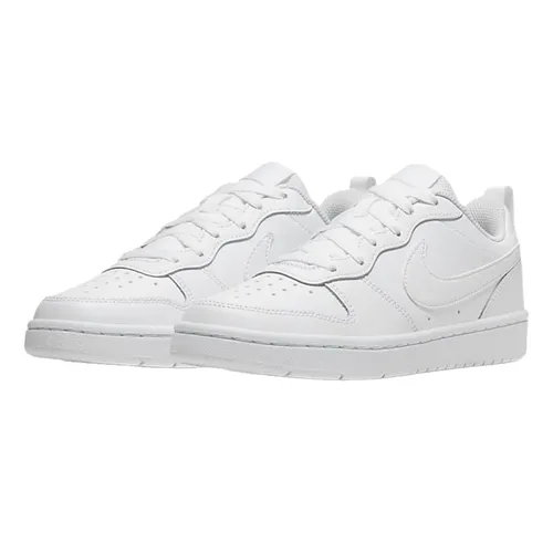 Giày Nike - Giày Thể Thao Nike Court Borough Low 2 GS Triple White BQ5448-100 Màu Trắng Size 35.5 - Vua Hàng Hiệu