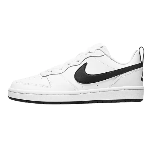 Giày Nike - Giày Thể Thao Nike Court Borough Low 2 GS White Black Shoes BQ5448-104 Màu Trắng - Đen Size 35.5 - Vua Hàng Hiệu