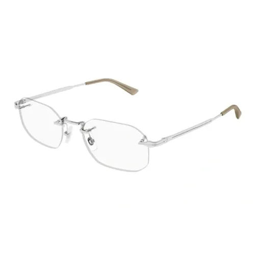 Gọng Kính Nam Montblanc MB0307O 003 Màu Bạc - Nâu