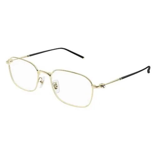 Gọng Kính Nam Montblanc MB0414OA 002 Màu Vàng Đen - Kính mắt - Vua Hàng Hiệu