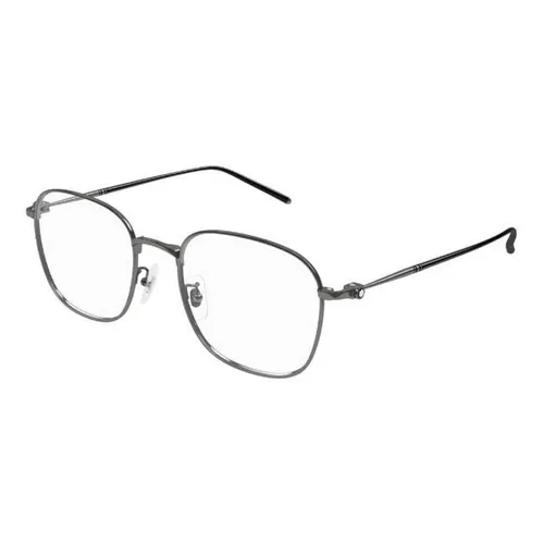 Montblanc - Gọng Kính Nam Montblanc MB0415OA 001 Màu Xám - Vua Hàng Hiệu