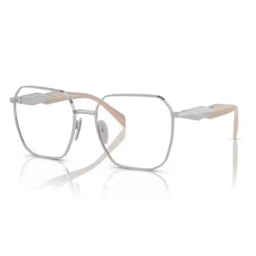 Prada - Gọng Kính Prada 0PR56ZV 1BC1O153 Màu Bạc - Vua Hàng Hiệu