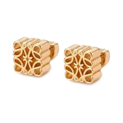Trang sức - Khuyên Tai Nữ Loewe Earrings Designer Vintage Earrings Women's Màu Vàng - Vua Hàng Hiệu