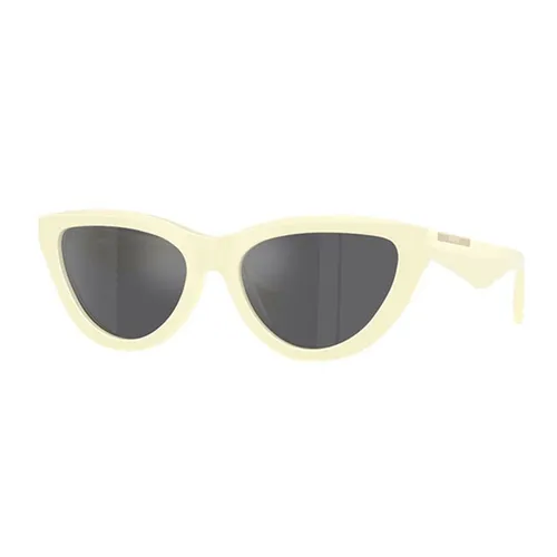 Kính Mát Burberry Sunglasses BE 4436U 41456G Màu Xám/Kem - Kính mắt - Vua Hàng Hiệu