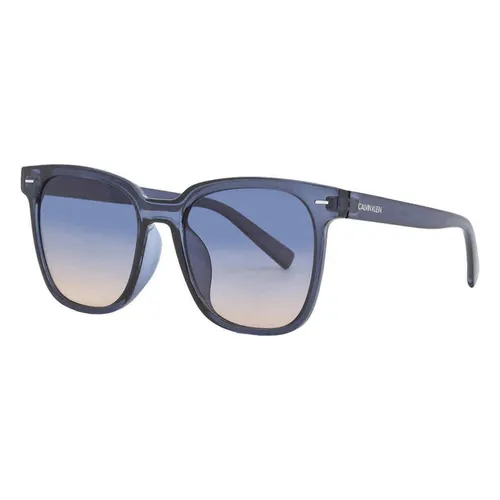 Kính mắt - Kính Mát Nữ Calvin Klein Crystal Navy Sunglasses CK20519S-410 Màu Xanh Navy - Vua Hàng Hiệu