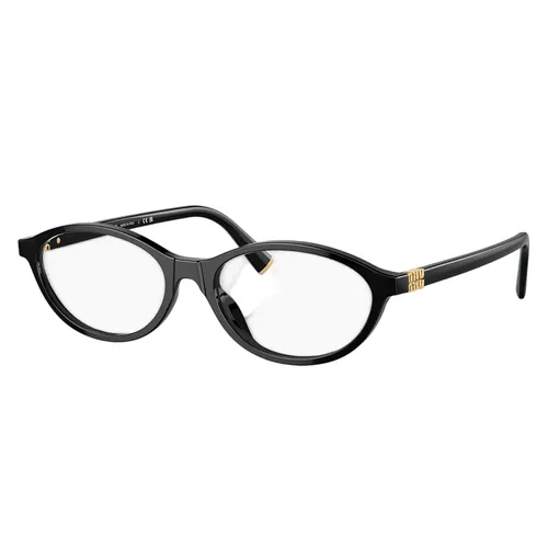 Miu Miu - Kính Mắt Cận Miu Miu MU 09XV Eyeglasses Màu Đen - Vua Hàng Hiệu