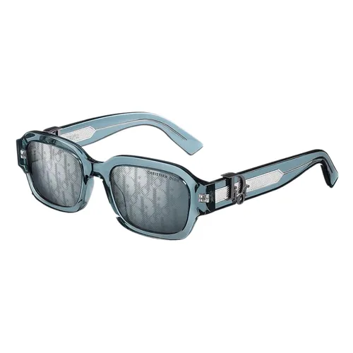Kính Mát Dior Oblique S2I 30B8 Rectangular Sunglasses Màu Xanh Đậm - Kính mắt - Vua Hàng Hiệu