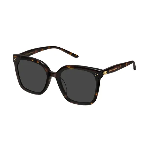 Gentle Monster - Kính Mát Gentle Monster Sunglasses New Her T1 Màu Xám/Havana - Vua Hàng Hiệu