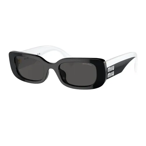 Kính Mát Nữ Miu Miu Sunglasses MU08YS Màu Đen