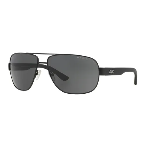Kính Mát Nam Armani Exchange Sunglasses 0AX2012S 60638762 Màu Xám/Đen - Kính mắt - Vua Hàng Hiệu