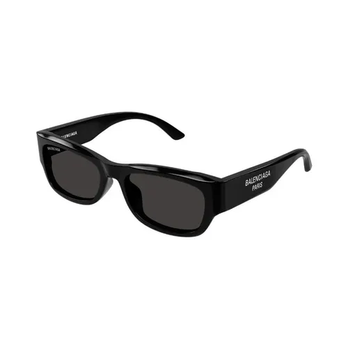 Balenciaga - Kính Mát Nam Balenciaga Sunglasses BB0390SK 001 Màu Đen - Vua Hàng Hiệu