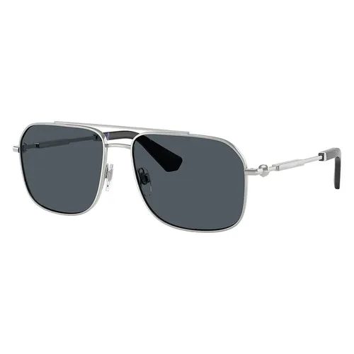 Burberry - Kính Mát Nam Burberry Sunglasses 0BE3159 10058759 Màu Bạc - Vua Hàng Hiệu