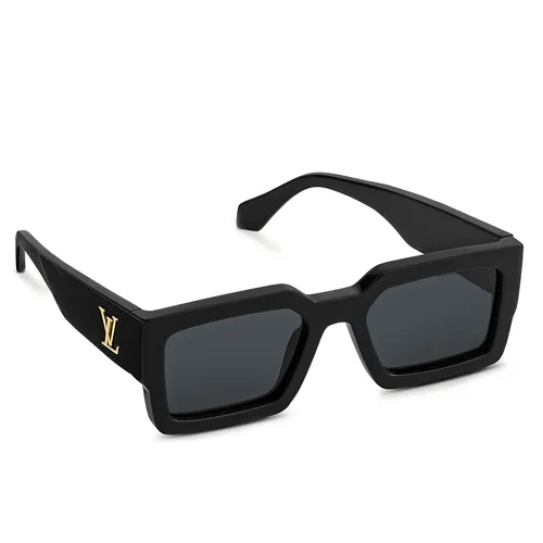 Kính Mát Nam Louis Vuitton LV Clash Square Sunglasses Black/ Gold Z1579E Màu Đen Xám - Kính mắt - Vua Hàng Hiệu