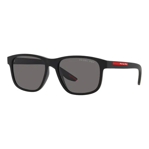 Kính mắt Nam - Kính Mát Nam Prada Sunglasses 0PS06YS DG002G56 Màu Xám/Đen - Vua Hàng Hiệu