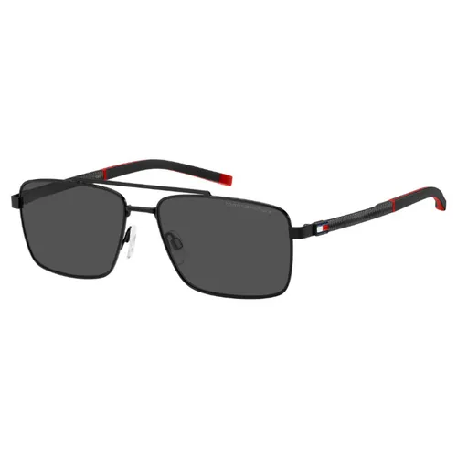 Tommy Hilfiger - Kính Mát Nam Tommy Hilfiger TH2078/S 003 Màu Đen Xám - Vua Hàng Hiệu