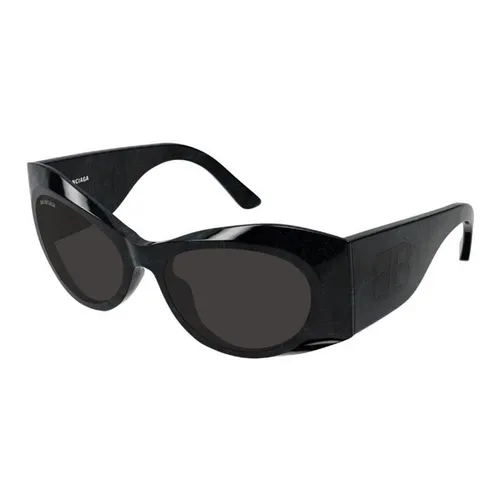 Balenciaga - Kính Mát Nữ Balenciaga Sunglasses BB0394S 003 Màu Đen - Vua Hàng Hiệu