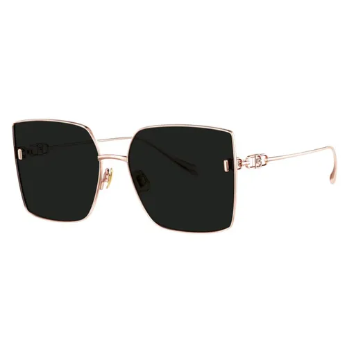 Kính mắt - Kính Mát Nữ Bolon BL7207 C30 Sunglasses Màu Xám Phối Vàng Hồng - Vua Hàng Hiệu