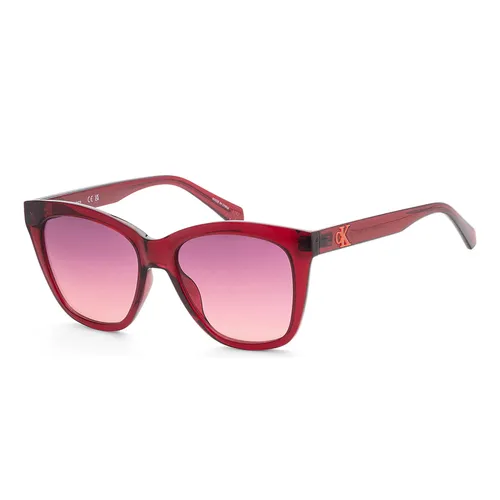 Kính Mát Nữ Calvin Klein CK Cherry Square Sunglasses CKJ22608S-679 Màu Đỏ - Kính mắt - Vua Hàng Hiệu