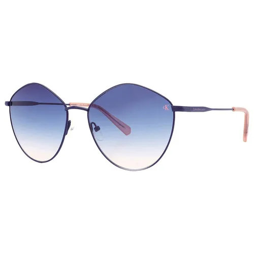 Kính mắt - Kính Mát Nữ Calvin Klein Sunglasses CKJ22202S-405 Màu Xanh Navy - Vua Hàng Hiệu