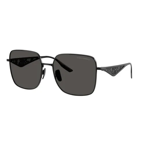Kính Mát Nữ Dolce & Gabbana D&G 0DG2310 01/8757 Màu Đen - Kính mắt - Vua Hàng Hiệu