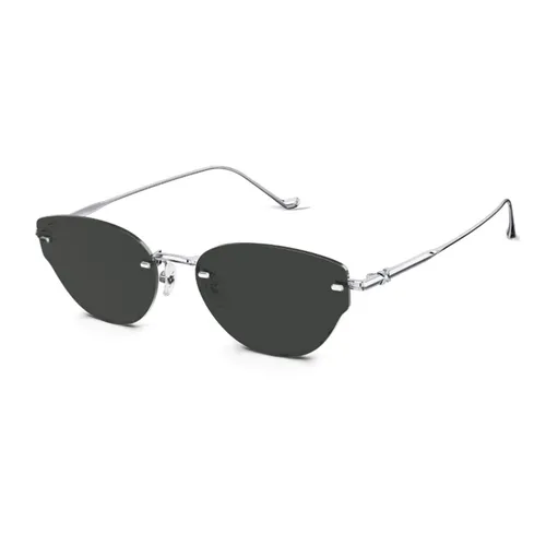 Molsion - Kính Mát Nữ Molsion Sunglasses MS7166 A10 Màu Bạc Xám - Vua Hàng Hiệu