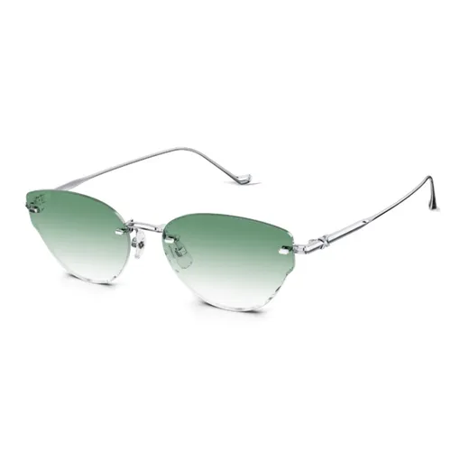 Molsion - Kính Mát Nữ Molsion Sunglasses MS7166 A98 Màu Xanh Bạc - Vua Hàng Hiệu