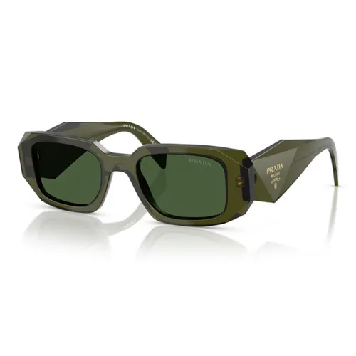 Kính mắt - Kính Mát Nữ Prada Sunglasses 0PR17WSF 19Z1I051 Màu Xanh Green - Vua Hàng Hiệu