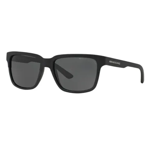 Kính Mát Unisex Armani Exchange Sunglasses 0AX4026S 812287 Màu Đen - Kính mắt - Vua Hàng Hiệu