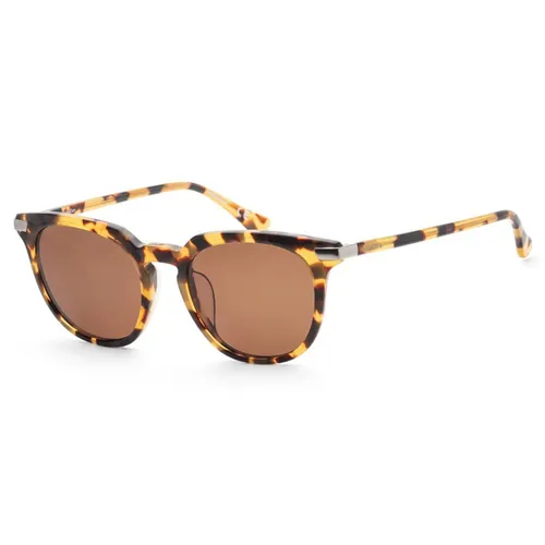 Kính mắt Calvin Klein Unisex - Kính Mát Unisex Calvin Klein CK Light Havana Sunglasses CK4325SA-214 Màu Nâu - Vua Hàng Hiệu