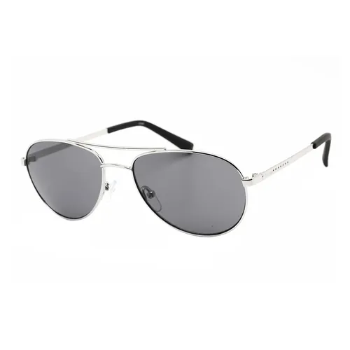 Kính mắt Calvin Klein Unisex - Kính Mát Unisex Calvin Klein Grey Pilot Sunglasses Sunglasses CKR165S 045 55 Màu Xám - Vua Hàng Hiệu