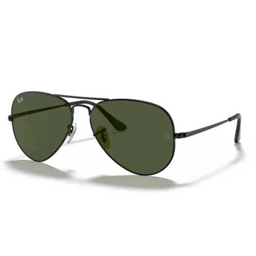 Rayban - Kính Mát Unisex Rayban 0RB3689 91473162 Màu Xanh Đen - Vua Hàng Hiệu