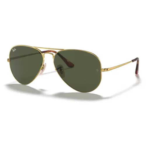 Rayban - Kính Mát Unisex Rayban 0RB3689 91473162 Màu Xanh - Vàng - Vua Hàng Hiệu