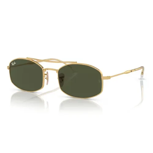 Rayban Xanh - vàng - Kính Mát Unisex Rayban 0RB3719 001/3154 Màu Xanh - Vàng - Vua Hàng Hiệu