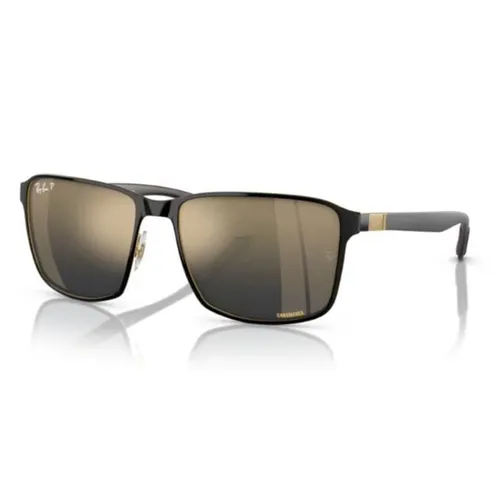 Kính Mát Unisex Rayban 0RB3721CH 187/J059 Màu Đen - Vàng