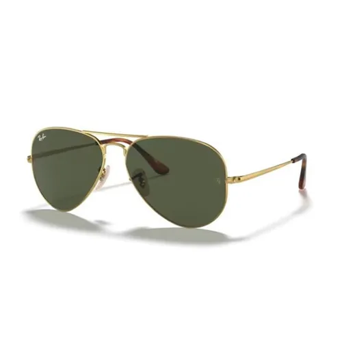 Rayban - Kính Mát Unisex Rayban Aviator Sunglasses 0RB3689 91473158 Màu Xanh Green - Vua Hàng Hiệu