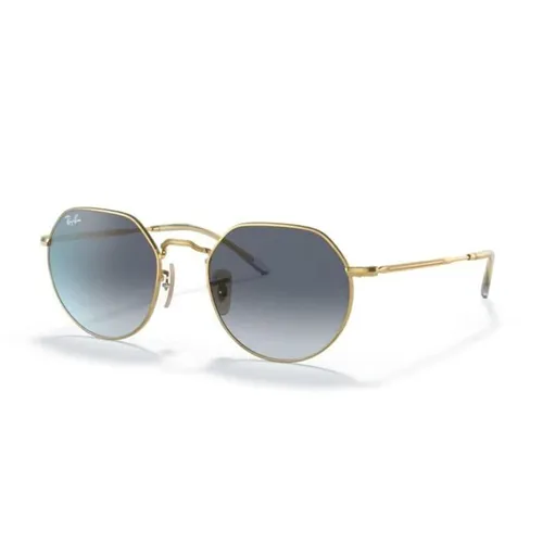 Rayban - Kính Mát Unisex Rayban Sunglasses 0RB3565 001/8655 Màu Xanh/Vàng Gold - Vua Hàng Hiệu