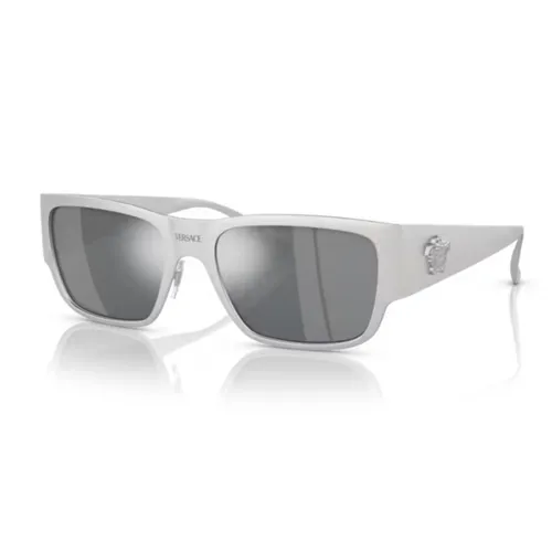Kính Mát Nam Versace Sunglasses 0VE2262 12666G56 Màu Bạc