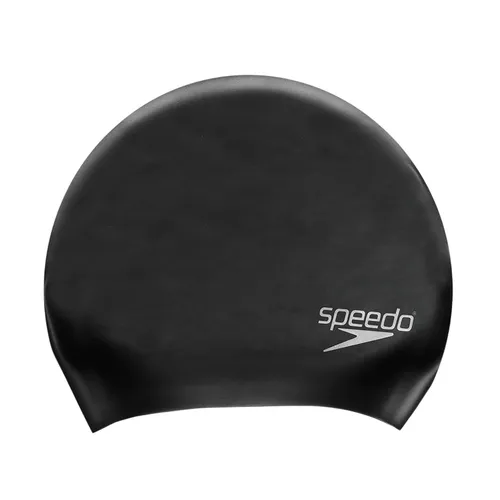 Mũ Bơi Người Lớn Speedo Long Hair Màu Đen