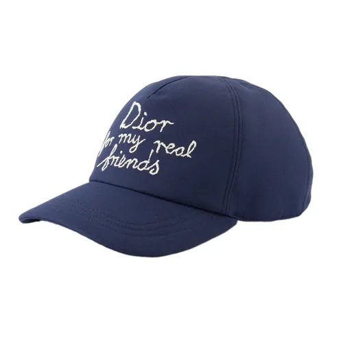 Mũ Dior Adjustable Cap Màu Xanh Navy