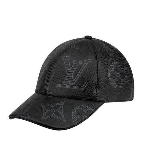 Mũ nón Louis Vuitton Mũ lưỡi trai - Mũ Louis Vuitton LV Monogram Shadow Cap MP2879 Màu Đen Size M - Vua Hàng Hiệu