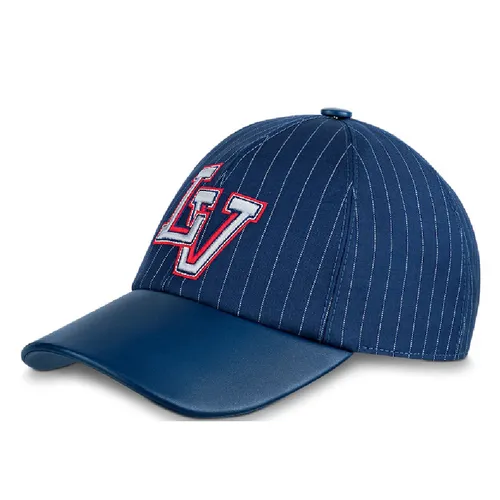 Mũ Nam Louis Vuitton LV Varsity Cap M7007M Màu Xanh Navy Size M
