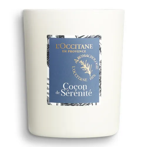 Nến thơm Pháp - Nến Thơm L'Occitane CS Relaxing Cocon De Sérénité Candle 140g - Vua Hàng Hiệu