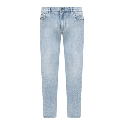 Thời trang - Quần Jean Nam Dolce & Gabbana D&G Low Rise In Light Blue Denim GY07CD G8DO4 S9001 Màu Xanh Nhạt Size 46 - Vua Hàng Hiệu